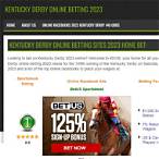 where to bet on kentucky derby online